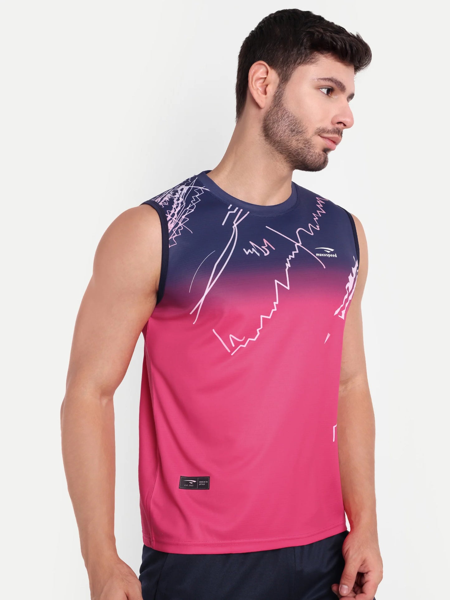 Custom Sublimated Sleeveless Jersey Shirt