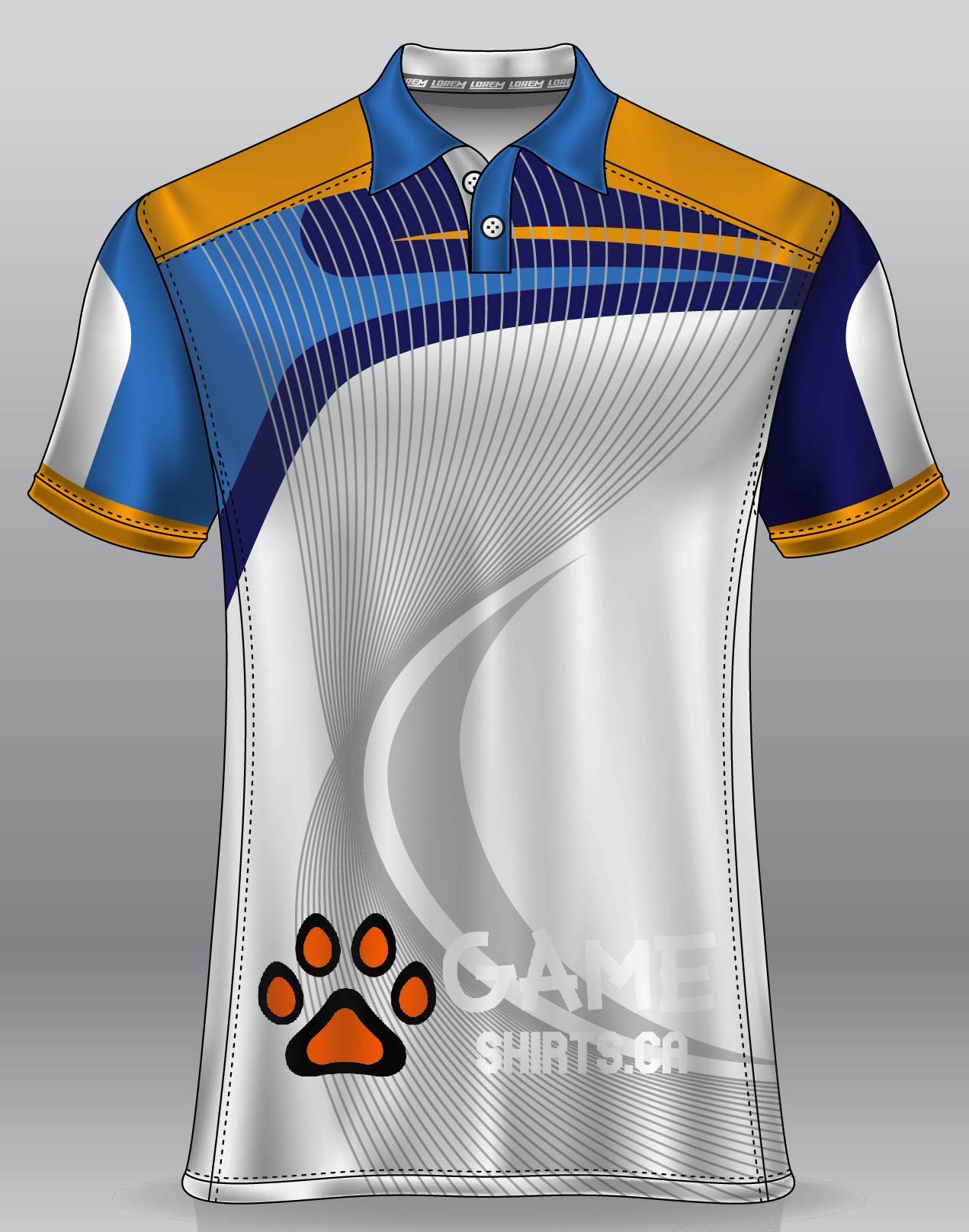 Custom polo jerseys gameshirts