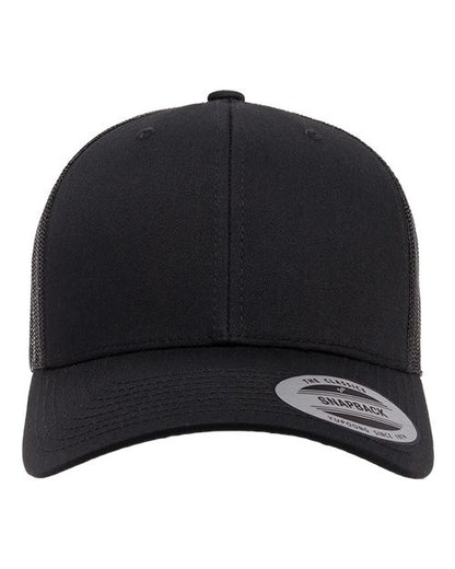 Custom Embroidered Retro Trucker Hats (Yupoong 6606)