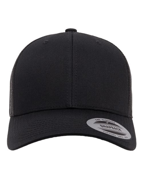 Custom Embroidered Retro Trucker Hats (Yupoong 6606)