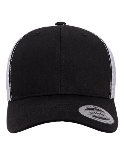 Custom Embroidered Retro Trucker Hats (Yupoong 6606)