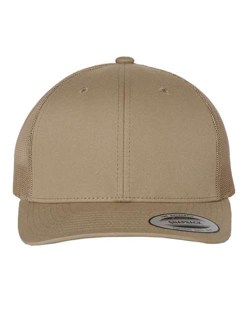 Custom Embroidered Retro Trucker Hats (Yupoong 6606)