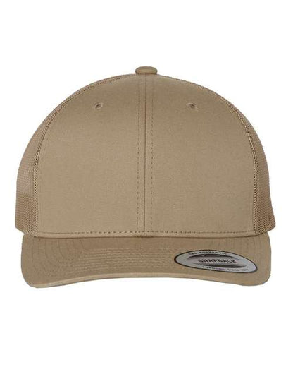 Custom Embroidered Retro Trucker Hats (Yupoong 6606)