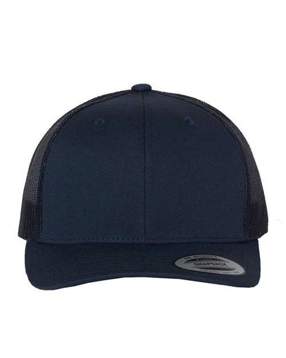 Custom Embroidered Retro Trucker Hats (Yupoong 6606)