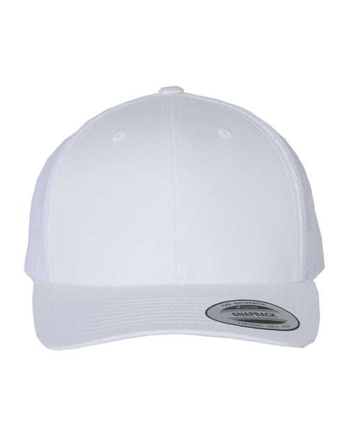 Custom Embroidered Retro Trucker Hats (Yupoong 6606)