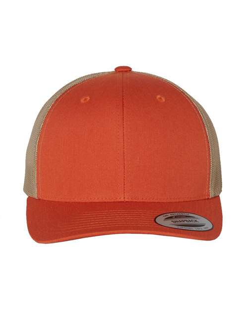 Custom Embroidered Retro Trucker Hats (Yupoong 6606)