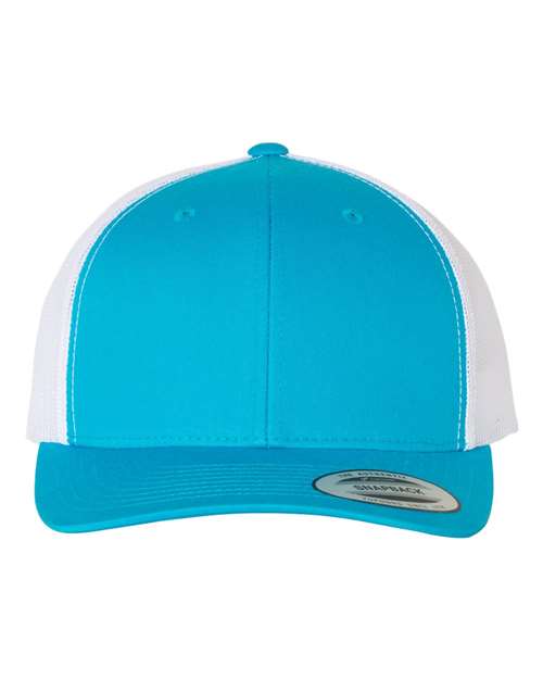 Custom Embroidered Retro Trucker Hats (Yupoong 6606)