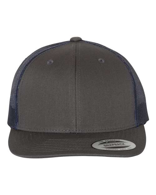 Custom Embroidered Retro Trucker Hats (Yupoong 6606)