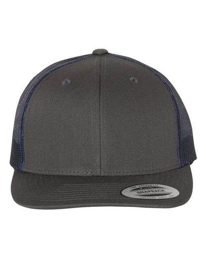 Custom Embroidered Retro Trucker Hats (Yupoong 6606)