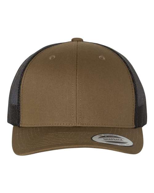 Custom Embroidered Retro Trucker Hats (Yupoong 6606)