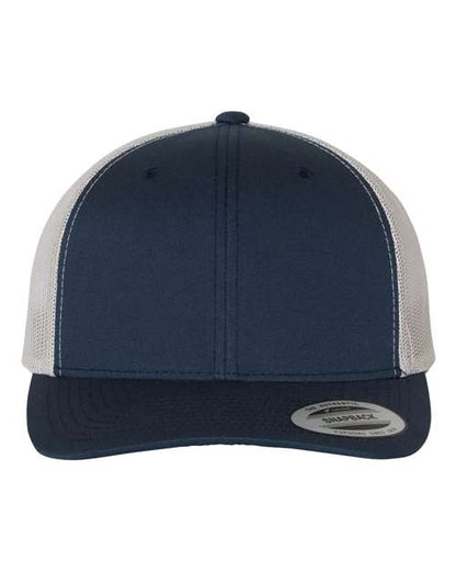 Custom Embroidered Retro Trucker Hats (Yupoong 6606)
