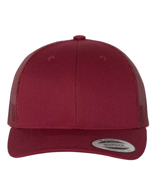 Custom Embroidered Retro Trucker Hats (Yupoong 6606)