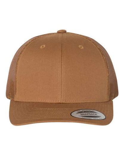 Custom Embroidered Retro Trucker Hats (Yupoong 6606)