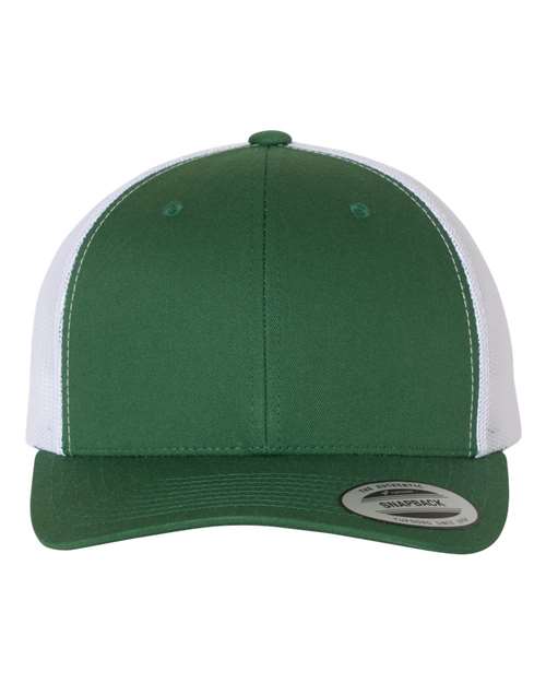 Custom Embroidered Retro Trucker Hats (Yupoong 6606)