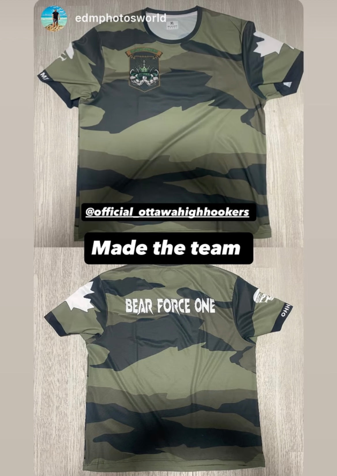 Custom Full Sublimation Jersey [top design 12-camo]