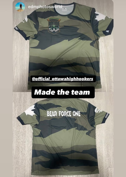 Custom Full Sublimation Jersey [top design 12-camo]