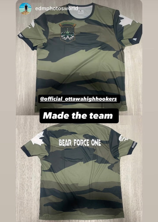 Custom Full Sublimation Jersey [top design 12-camo]