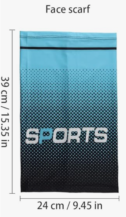 Custom Sublimated Neck Scarf