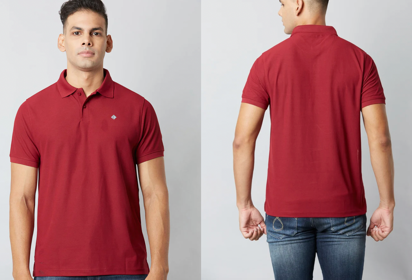 Custom Embroidered Polyester Polo shirts (embroidery included)