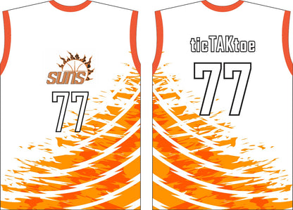 Custom Printed Sports Tshirt [Full Sublimation Jersey 04]