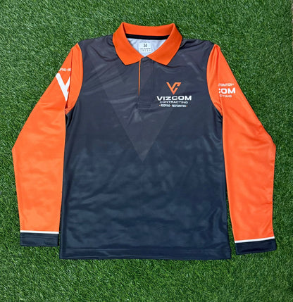 Custom Sublimated Polo Jersey (All over print polo shirt)