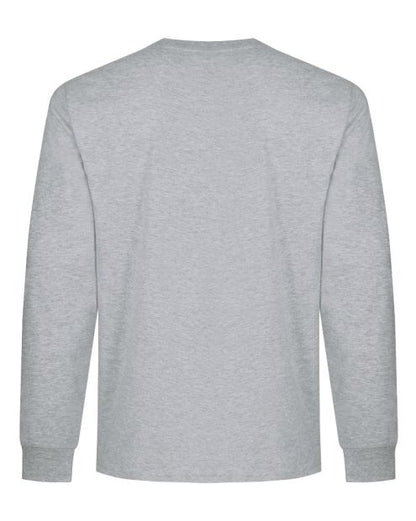 Custom printed  COTTON LONG SLEEVE TEE