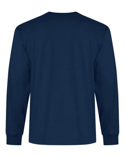 Custom printed  COTTON LONG SLEEVE TEE