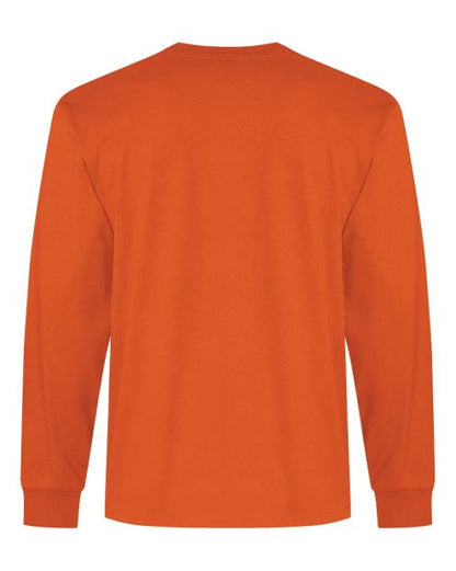 Custom printed  COTTON LONG SLEEVE TEE