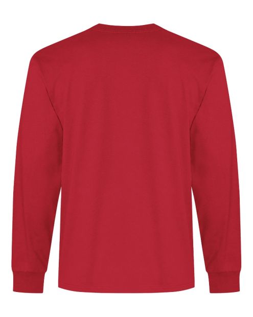 Custom printed  COTTON LONG SLEEVE TEE