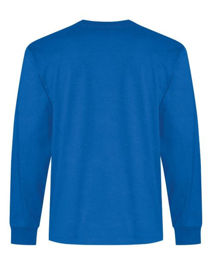 Custom printed  COTTON LONG SLEEVE TEE