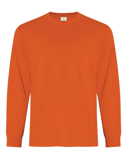 Custom printed  COTTON LONG SLEEVE TEE