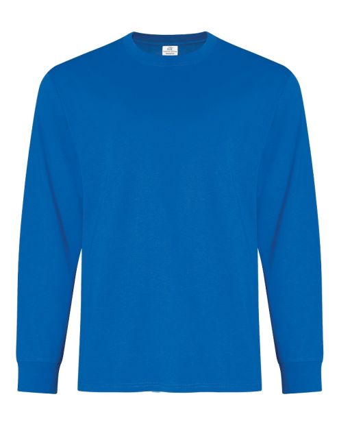 Custom printed  COTTON LONG SLEEVE TEE