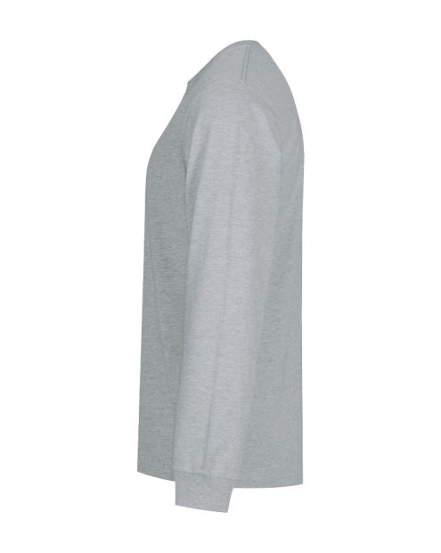 Custom printed  COTTON LONG SLEEVE TEE