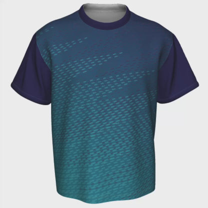 Custom Printed Sports Tshirt Full Sublimation Jersey top design 06
