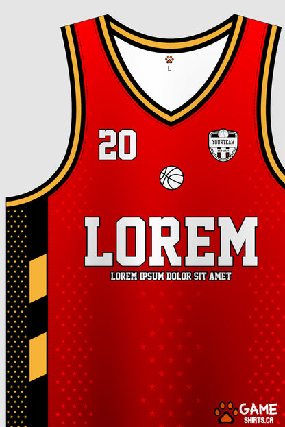 Custom Sublimated Tank Top Vest Jersey