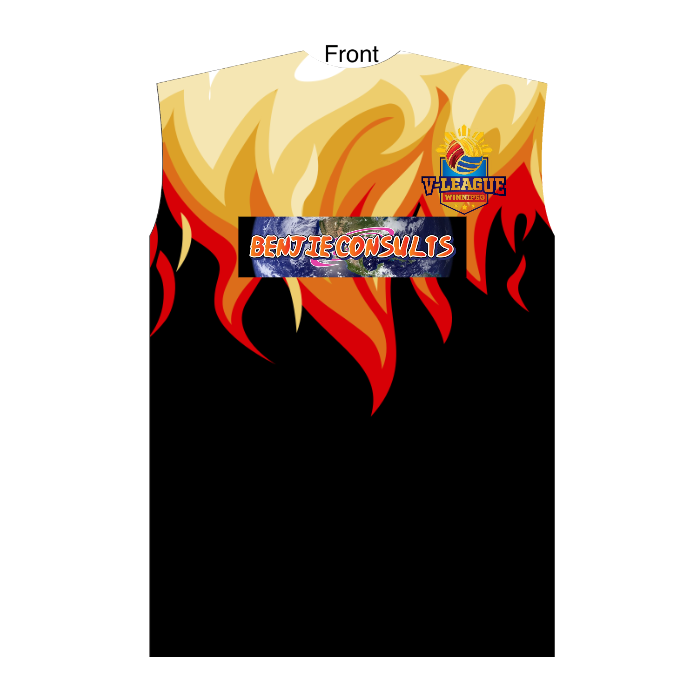 Custom Sublimated Sleeveless Jersey Shirt Design 00